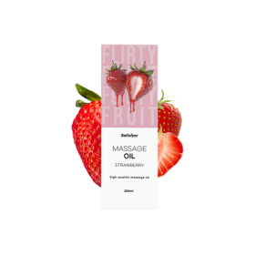 Huile de massage Fraise 250 ml Satisfyer 